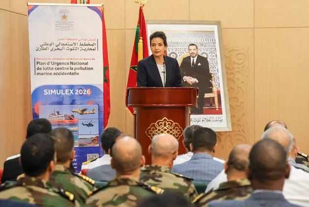 Simulex 2026 : le Maroc renforce son dispositif de lutte contre les pollutions marines simulex 2026 laayoune pollution marine leila benali