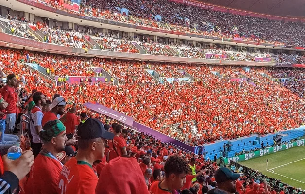 Mondial 2026 : voici les numéros et e-mails d’assistance pour les supporters marocains aux États-Unis stade qatar supporters marocains Ph MEDIAS24