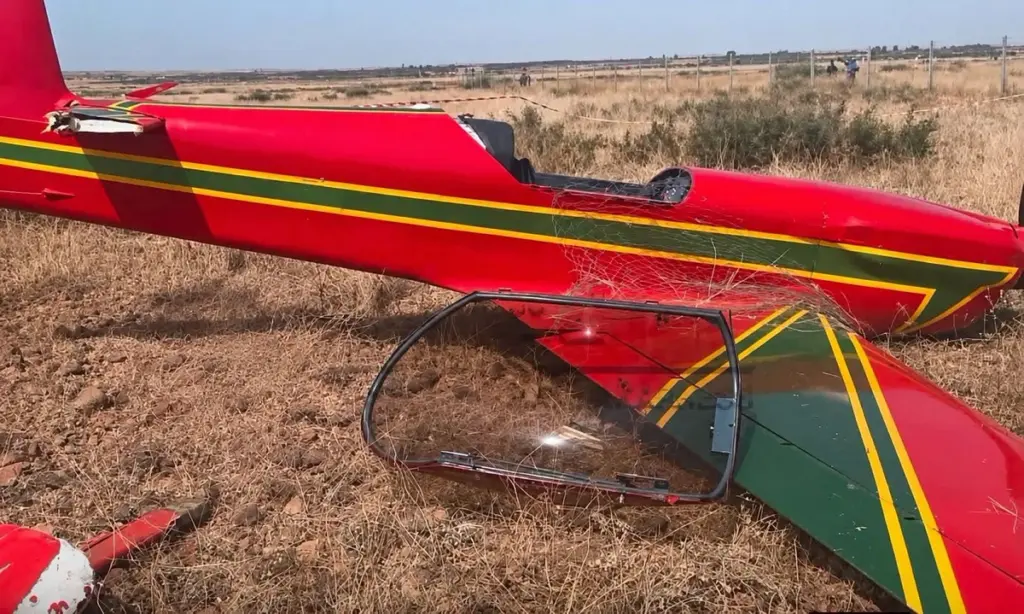 Crash d'un avion militaire à Al Haouz : un appareil léger s'écrase, le pilote blessé Crash d'un avion militaire à Al Haouz Crash d'un avion militaire à Al Haouz