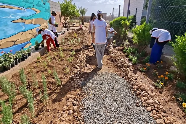 Tameslohte : la Fondation Banque Populaire achève les travaux du collège Abdellah Ben Hussein Tameslohte TAMESLOHTE